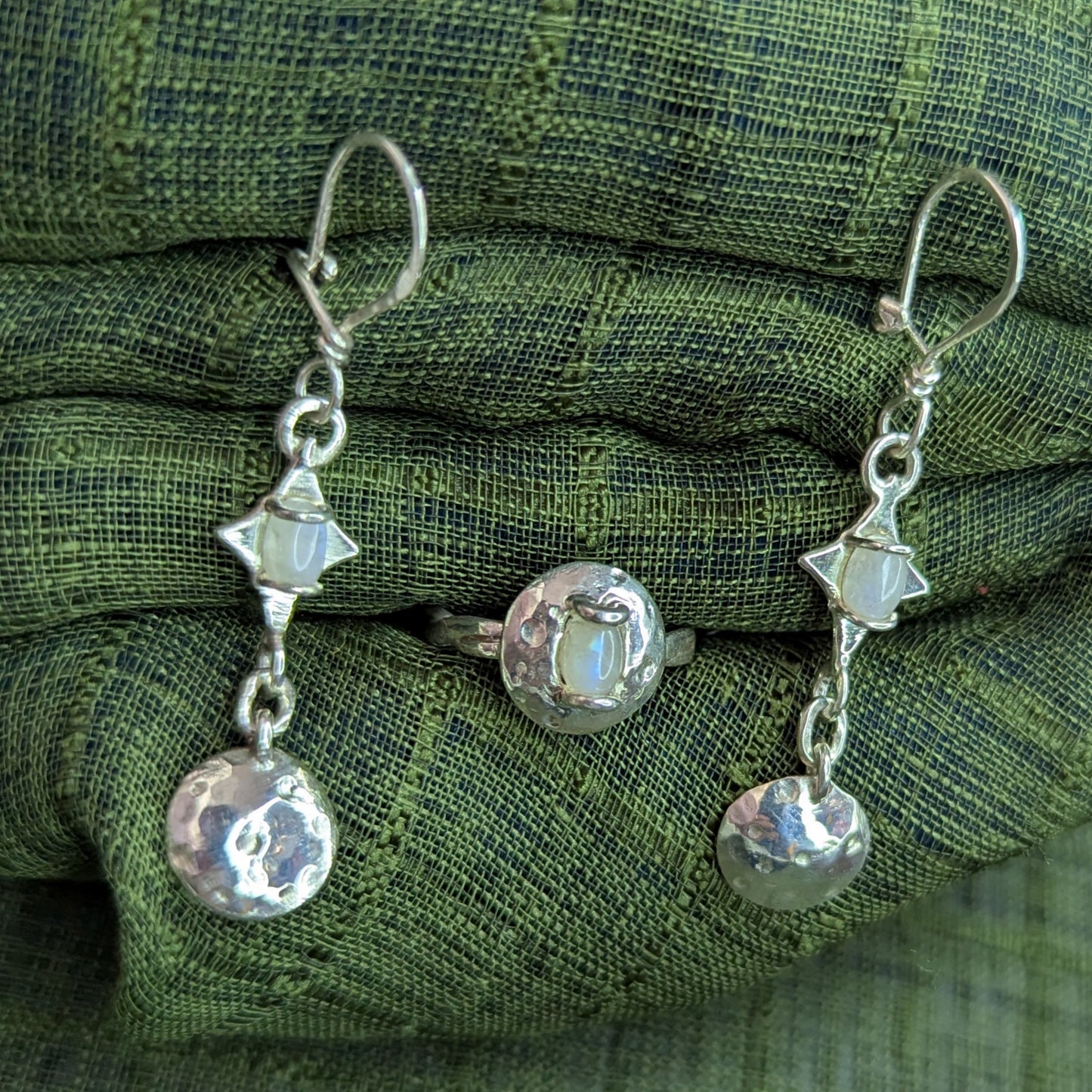 Celestial set - Moonstone
