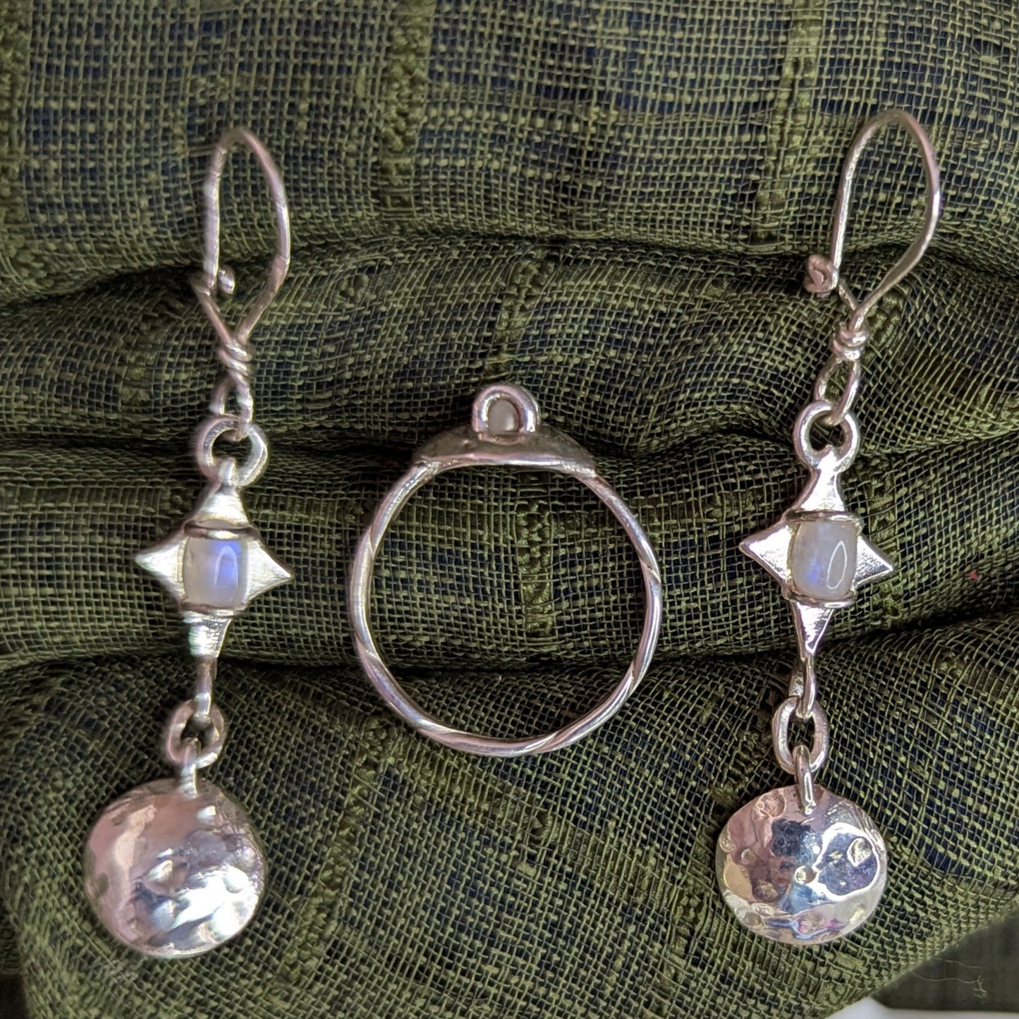 Celestial set - Moonstone
